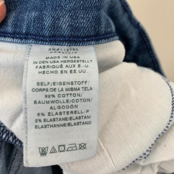 True Religion Halle Mid-Rise Super Skinny Medium Wash Distressed Jeans Size 31 - Picture 7 of 10